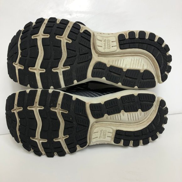 Brooks Ghost 12 Men's Size US 8.5 (D) Running Shoes Sneakers Black/Pearl/Oyster - Picture 7 of 8